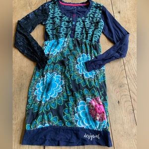 Super cute girls Desigual Friends dress size 13/14